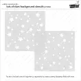 LF2893 - lots of stars background  - Lawn Fawn stencils