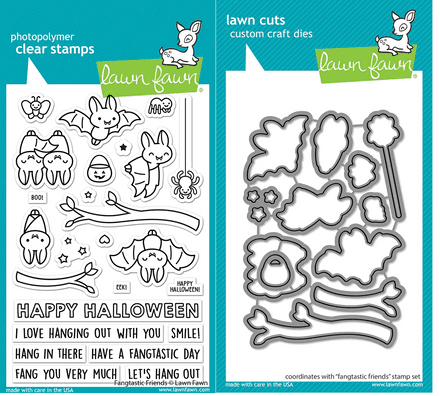 LF2937 - fangtastic friends - Clear Stamps