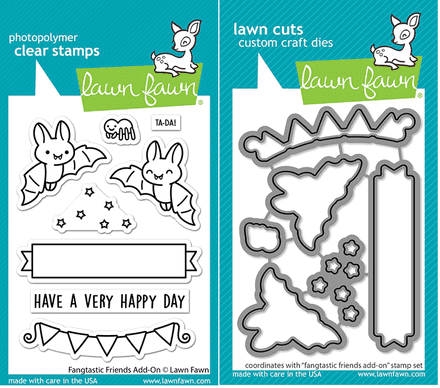 LF2939 - fangtastic friends add-on - Clear Stamps