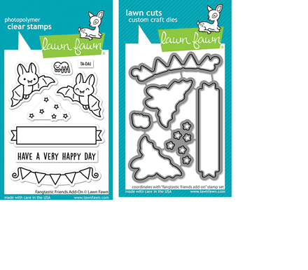 LF2940 - fangtastic friends add-on - lawn cuts