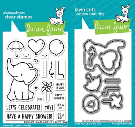 LF3068 - elephant parade add-on - Lawn Cuts