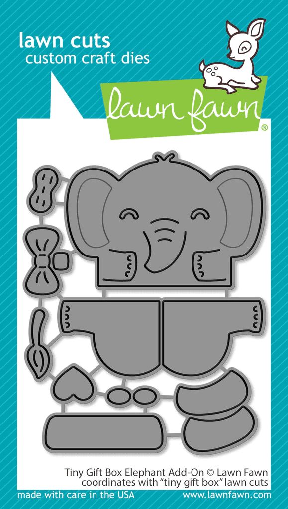 LF3100 - tiny gift box elephant add-on