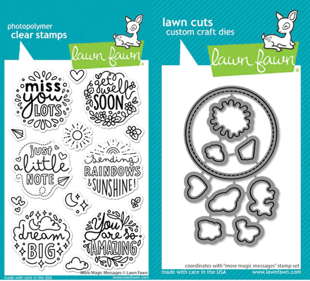 LF3135 - more magic messages lawn cuts