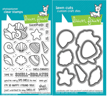 LF3170 - how you bean? seashell add-on lawn cuts