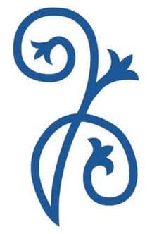 LR0118 ~ SWIRL FLOWER ~ Cut+Emboss die MARIANNE CREATABLES