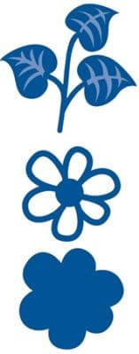 LR0131 OPEN FLOWER Cut+Emboss dies MARIANNE CREATABLES