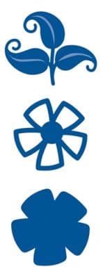 LR0132 OPEN FLOWER Cut+Emboss dies MARIANNE CREATABLES