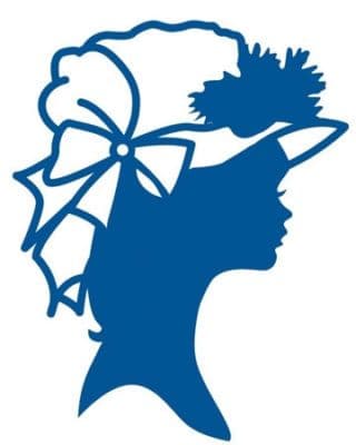 LR0139 LADY ELEGANT silhouette Cut+Emboss die MARIANNE CREATABLES