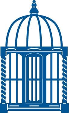 LR0146 CURVED BIRDCAGE Cut+Emboss die MARIANNE CREATABLES