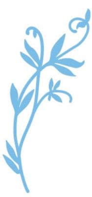 LR0151 LEAF FROND/STEM Cut+Emboss MARIANNE CREATABLES