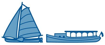 LR0199 ~ CLASSIC BOATS ~ Marianne cut + emboss dies