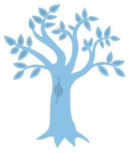 LR0203 ~ TREE ~ cut + emboss die Marianne.