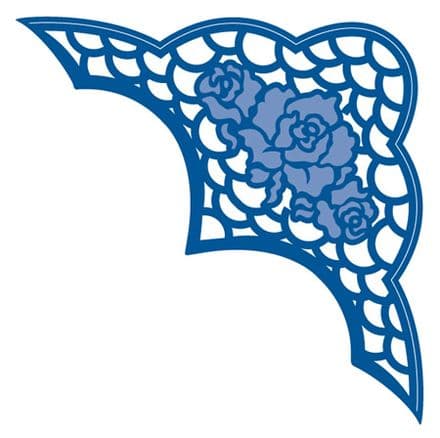 LR0214 ANJA'S ROSES Large Corner die Marianne Creatables