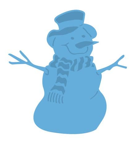 LR0246 ~ SNOWMAN ~ Marianne Creatables