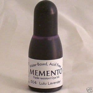 LULU LAVENDER Re-Inker for Memento ink pad, 15ml bottle