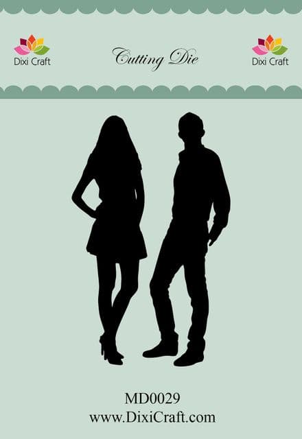 MD0029 BOY & GIRL ~ Dixi Craft Cutting Die