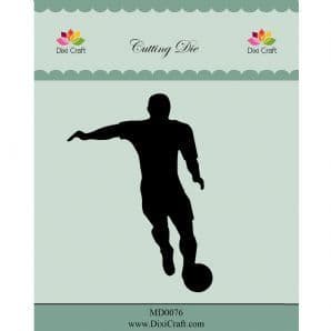 MD0076 Football ~ Dixi Craft Cutting Die