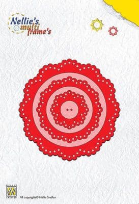 MFD 020 FLOWER CIRCLES NELLIE SNELLEN Multi-frame dies