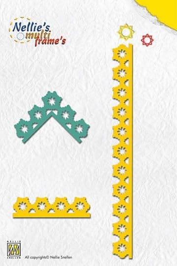 MFD 036 COMBI SNOWFLAKES Nellie Snellen cut + emboss dies