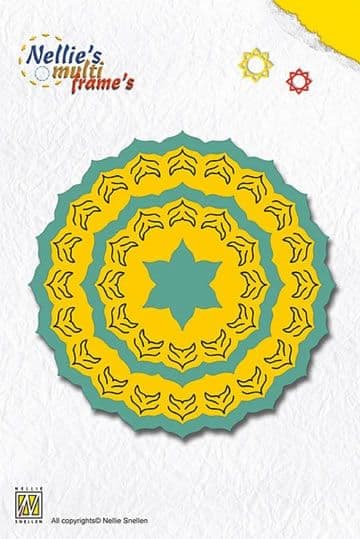 MFD 038 INCIRE FLOWER Nellie Snellen cut + emboss die.