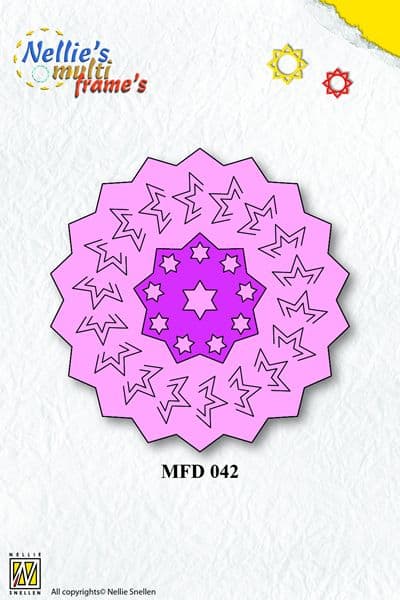 MFD 042 ~ STARS ~ Nellie Snellen cut + emboss dies.
