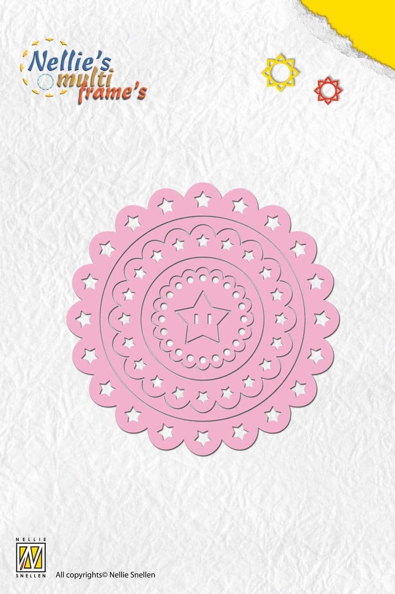 MFD 049 ~ ROUND 3 ~ Nellie Snellen cut + emboss dies.