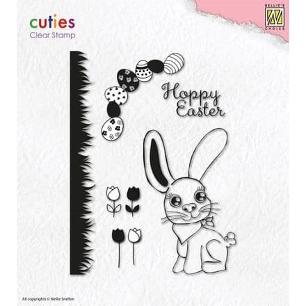 NSCS006 - Hoppy Easter - Nellie Snellen Clear Stamp
