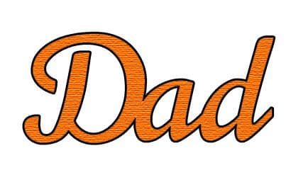 PCD023 ~ DAD ~ CUTTING DIE ~ Presscut by Crafts Too