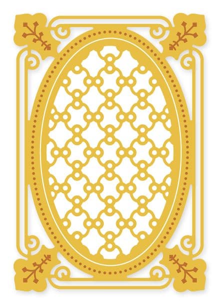 PCD035 ~ OVAL FRAME ~ CUTTING DIE ~ Presscut by Crafts Too