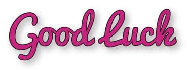 PCD062 ~ Good Luck ~ PRESSCUT Cut and Emboss Dies