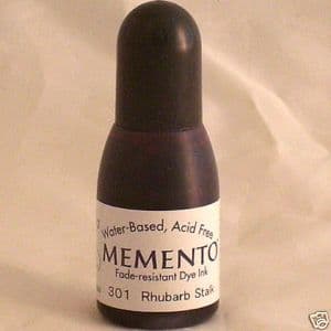 RHUBARB STALK Re-Inker for Memento ink pad, 15ml bottle
