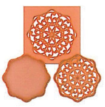 S2-020 ~ MEDALLION 5 ~ Spellbinders D-Lites Die Set