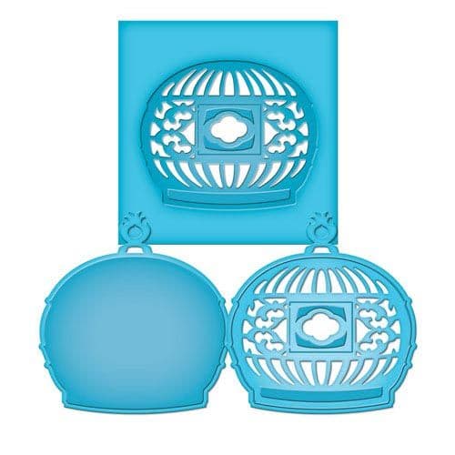 S2-029 ~ BIRD CAGE ONE ~  Spellbinders D-Lites