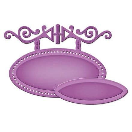 S2-034 ~ ORNAMENTAL TAGS THREE ~  Spellbinders D-Lites