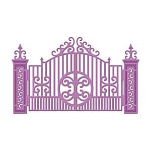 S3-201 ~ GILDED GATE ~  Spellbinders Die D-Lites