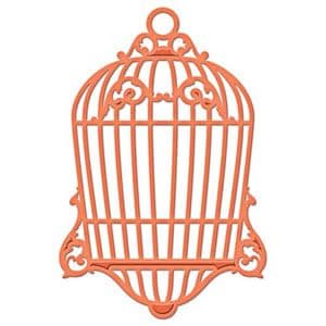 S3-203 ~ BIRD CAGE 2 ~ Spellbinders Die D-Lites