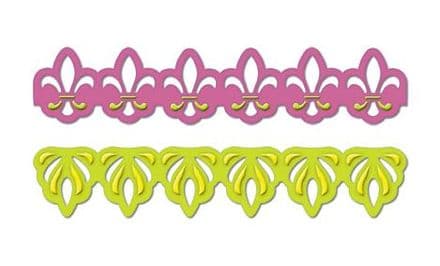 S4-213 ~ FLEUR DE LIS BORDER ~ Spellbinders Borderabilities