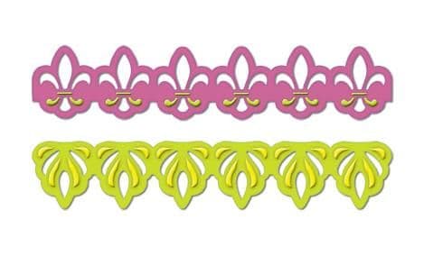 S4-213 ~ FLEUR DE LIS BORDER ~ Spellbinders Borderabilities
