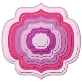 Spellbinders Nestabilities Dies - Labels 6 Shape Set For Paper Crafting & Scrapbooking