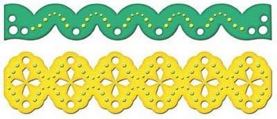 S4-244 ~ FAIR ISLE BORDER ~ SPELLBINDERS Borderabilities