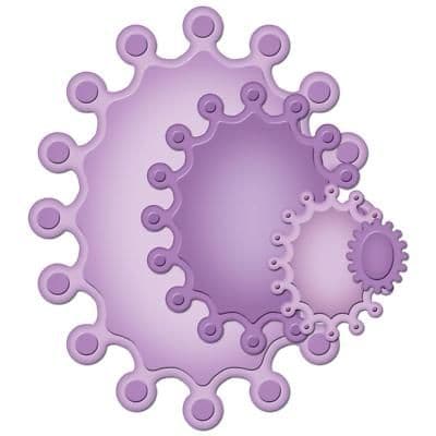 S4-303 ~ CROWN OVALS ~ Nestabilities ~ SPELLBINDERS