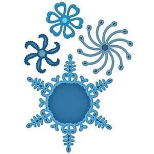 S5-054 ~ 2011 SNOWFLAKE PENDANT ~ Spellbinders 4 dies