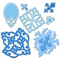S5-081 ~ DAMASK MOTIFS ~ Spellbinders Nestabilities dies.