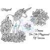 SDCSA6023 ~ UNICORN ~ SWEET DIXIE clear stamp