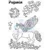 SDCSA6024 ~ PEGASUS ~ SWEET DIXIE clear stamp
