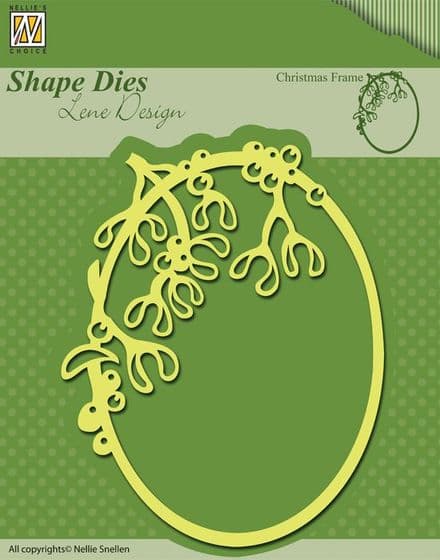 SDL007~ TWIGS FRAME ~ Shape Dies Lene Designs~ Nellie Snellen dies.
