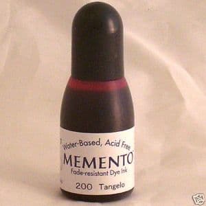TANGELO RE-INKER for Memento ink pad, 15ml bottle