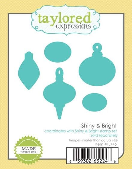 TE445 ~ SHINY & BRIGHT ~ dies by Taylored Expressions