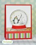 TEALC097 ~SNOW GLOBE ~ Taylored Expressions