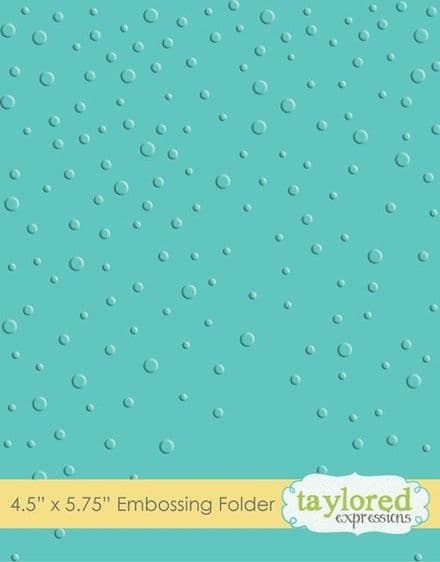 TEEF09 ~ SNOWFALL ~ Embossing folder ~ Taylored Expressions